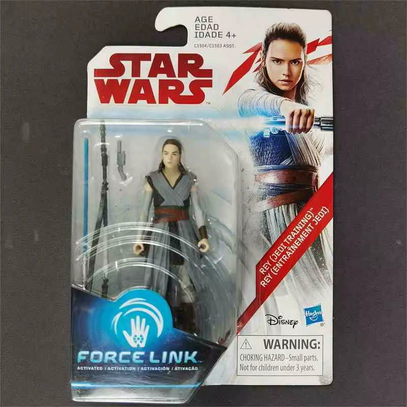 Star Wars Force Link Obi-Wan Master Yoda Chewbacca Cai Threnalli Luke Rey Rose First Order Tooper 3.75" Action Figure Toys Gifts