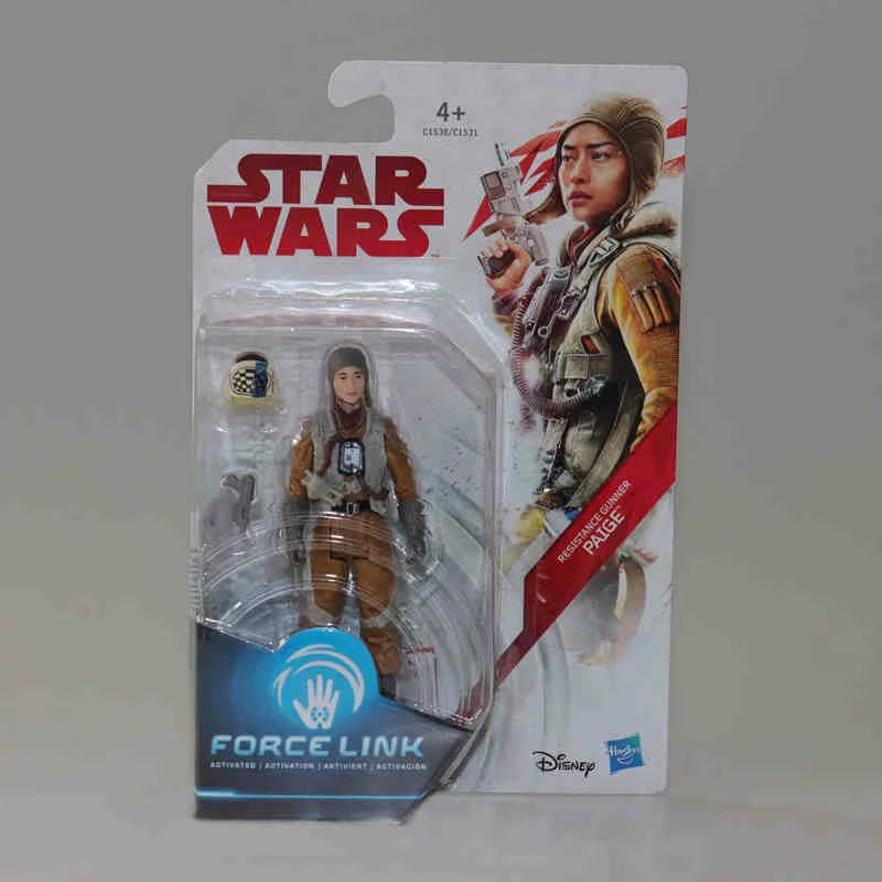 Star Wars Force Link Obi-Wan Master Yoda Chewbacca Cai Threnalli Luke Rey Rose First Order Tooper 3.75" Action Figure Toys Gifts
