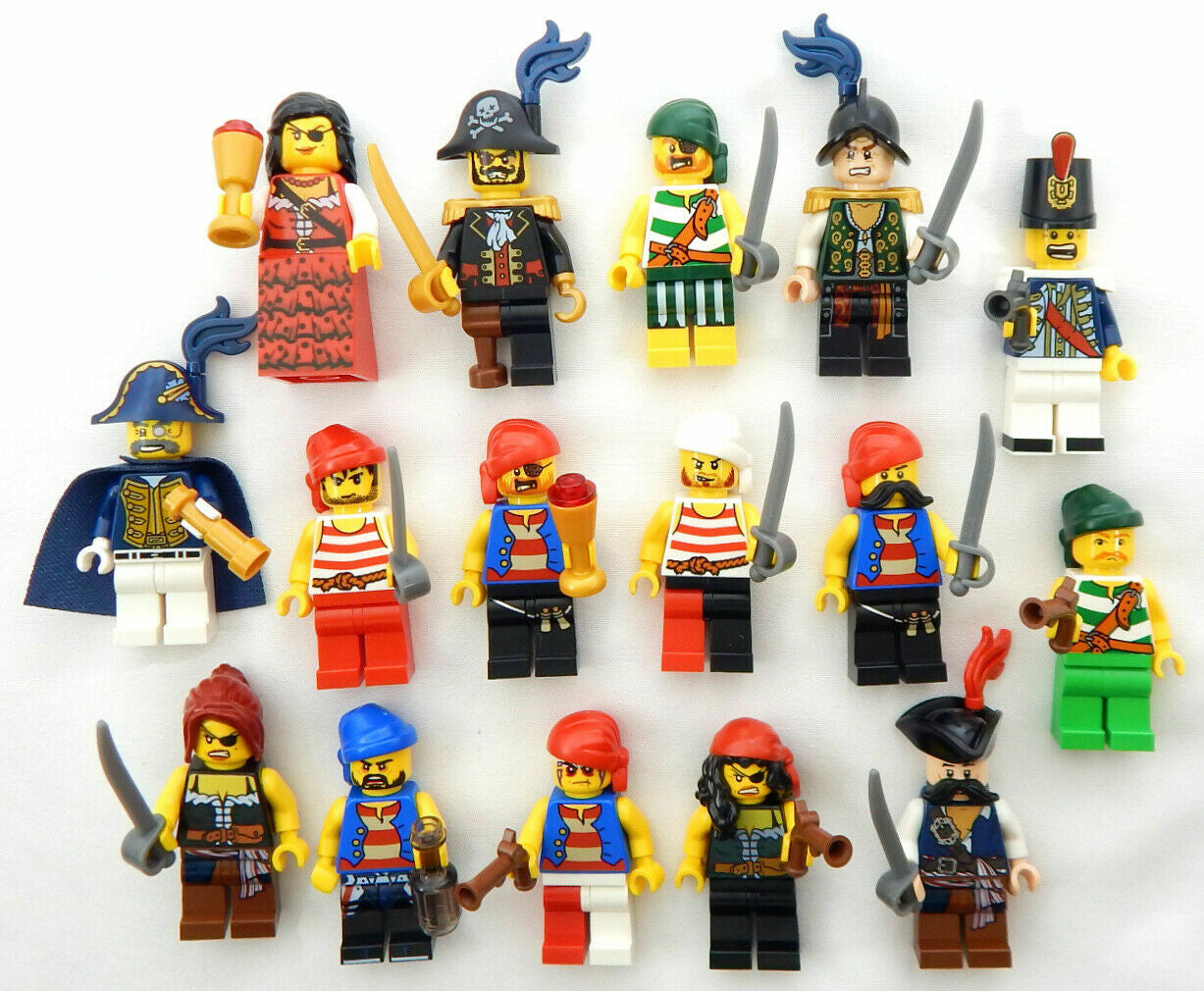 NEW LEGO 3 RANDOM PIRATE MINIFIG LOT Minifigure Figure Armada