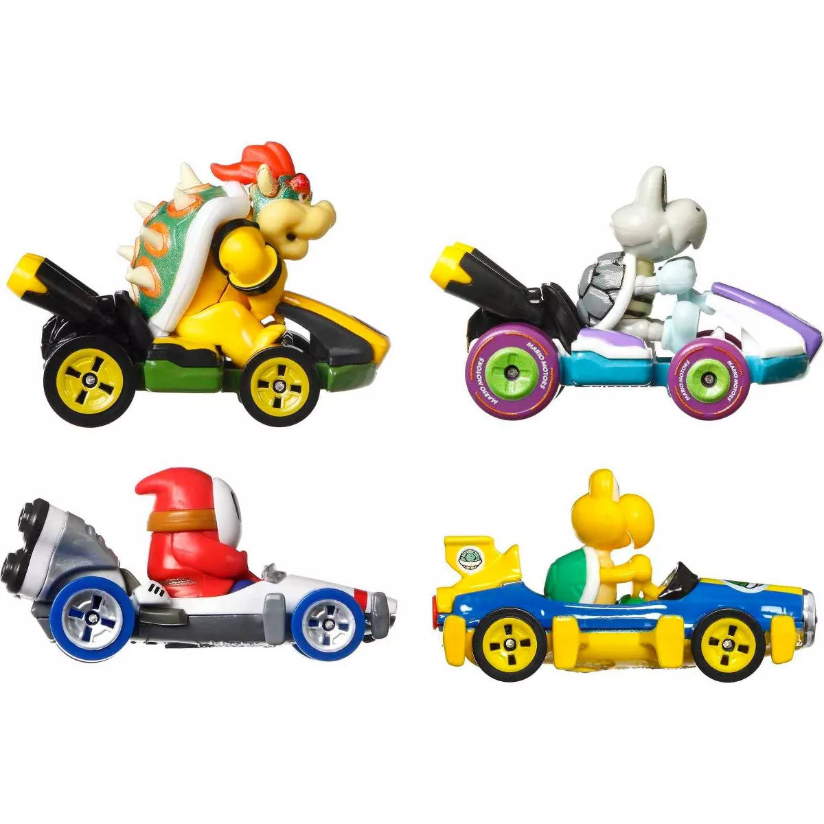 Hot Wheels Mario Kart Diecast - 4 Pk