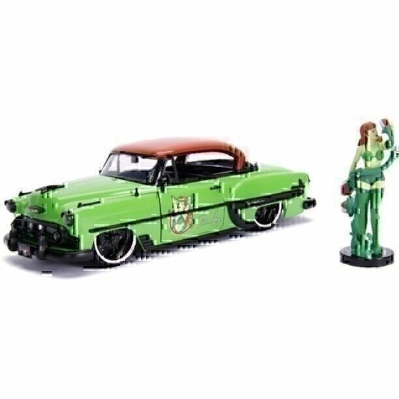Jada Toys DC Comics Bombshells Poison Ivy & 1953 Chevy Bel Air Die-Cast Car,...